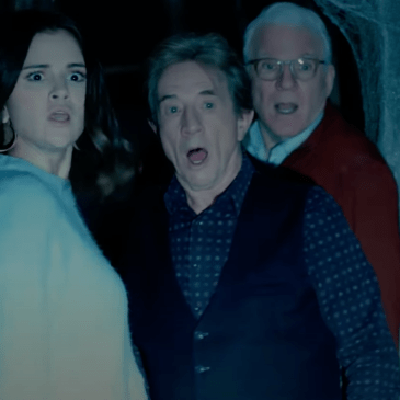 Charles, Mabel and Oliver in Only Murders